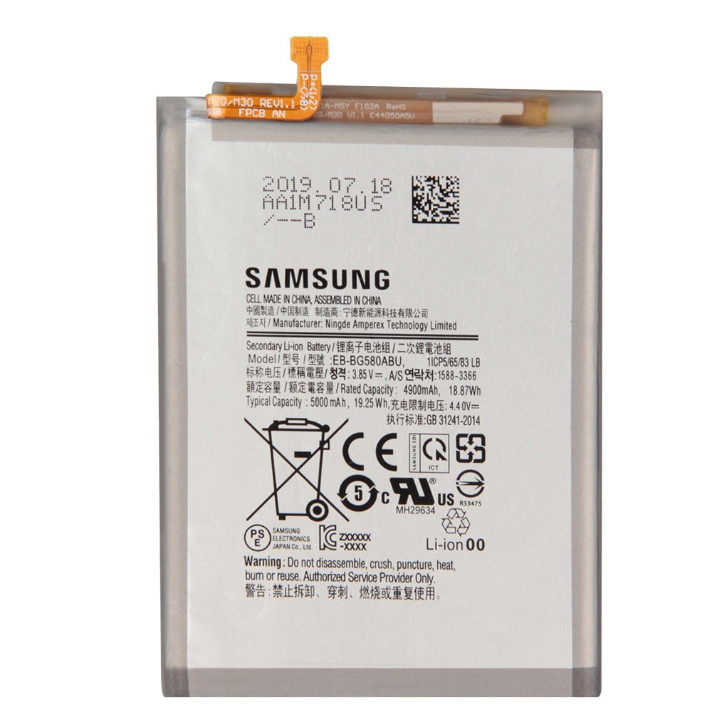 Bateria Samsung M20 M205 M30 M305 EB-BG580ABU