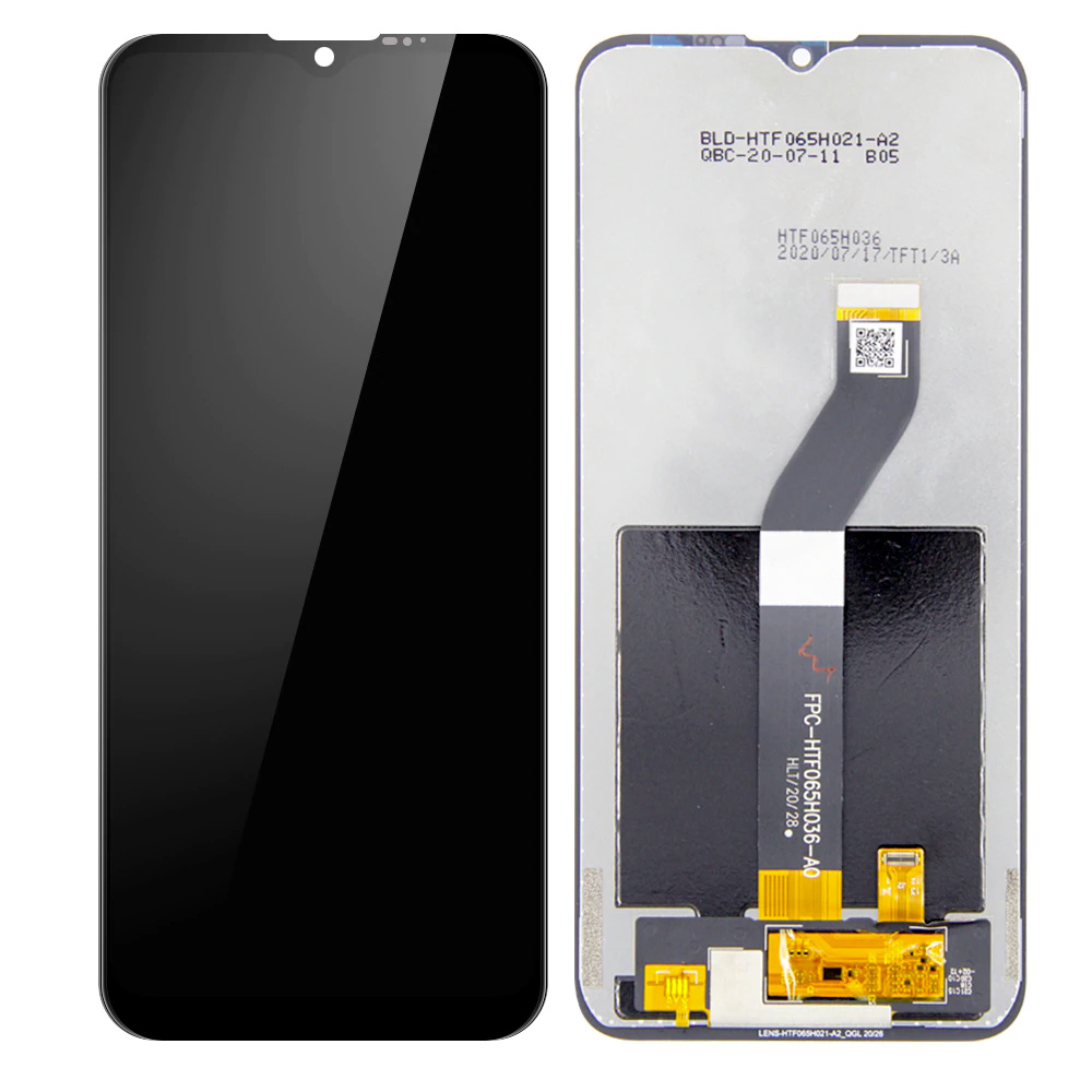 Tela Frontal Motorola Moto G8 Power Lite XT2055 Preto