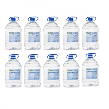 Água Destilada Asfer  5L  - 10 unidades