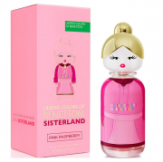 Benetton United Colors of Sisterland Pink Raspberry Eau de Toilette- Perfume Feminino 80ml
