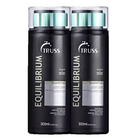 Truss Equilibrium Shampoo 300ml 2 Unidades