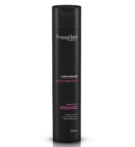Acquaflora Reconstrutor Shampoo+Cond 300ml+Masc 250ml+Hidrat. s/ Enxague 240ml