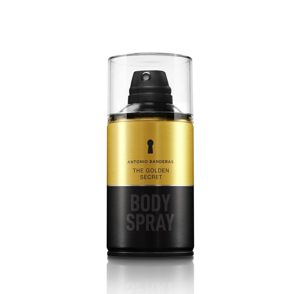 Body Spray Antonio Banderas The Golden Secret Masculino 250ml