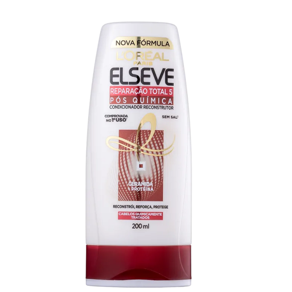 Elseve Reparação Total 5 Pós Química - Shampoo+Condicionador 200ml
