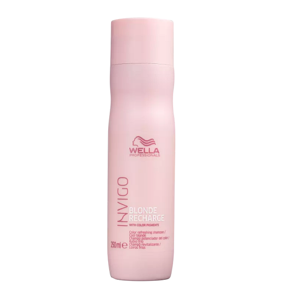 Wella Professionals Invigo Blonde Recharge - Shampoo Desamarelador 250ml