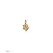 Pingente Nossa Senhora Folheado a Ouro 2,3 cm Rommanel 540511