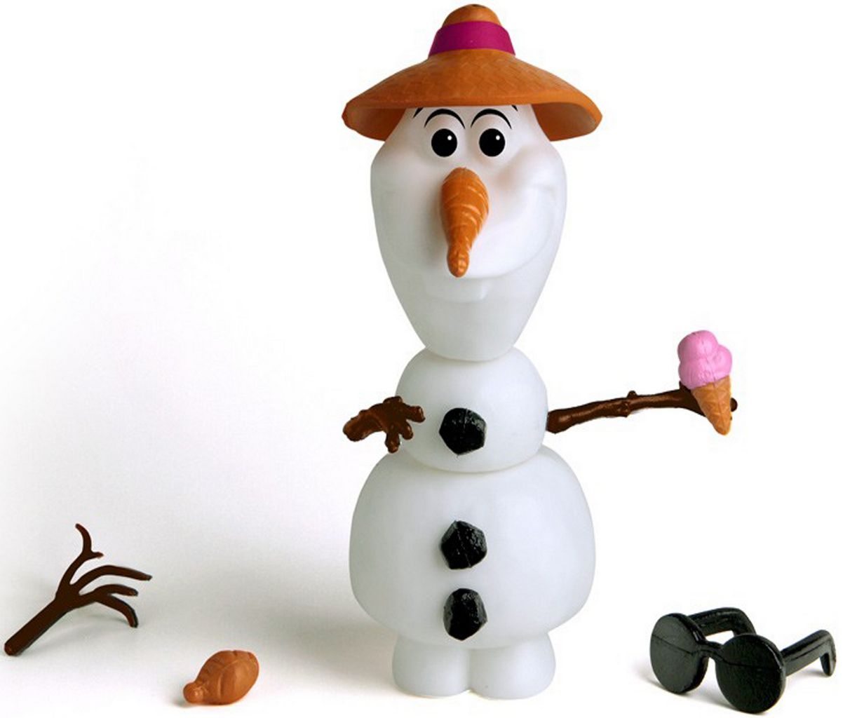 Boneco Olaf 14 Peças Para Montar Desmontar Personalizar Bolhas De Sabão Brinquedo Infantil Menino Menina Frozen Boneco De Neve Disney Elka 