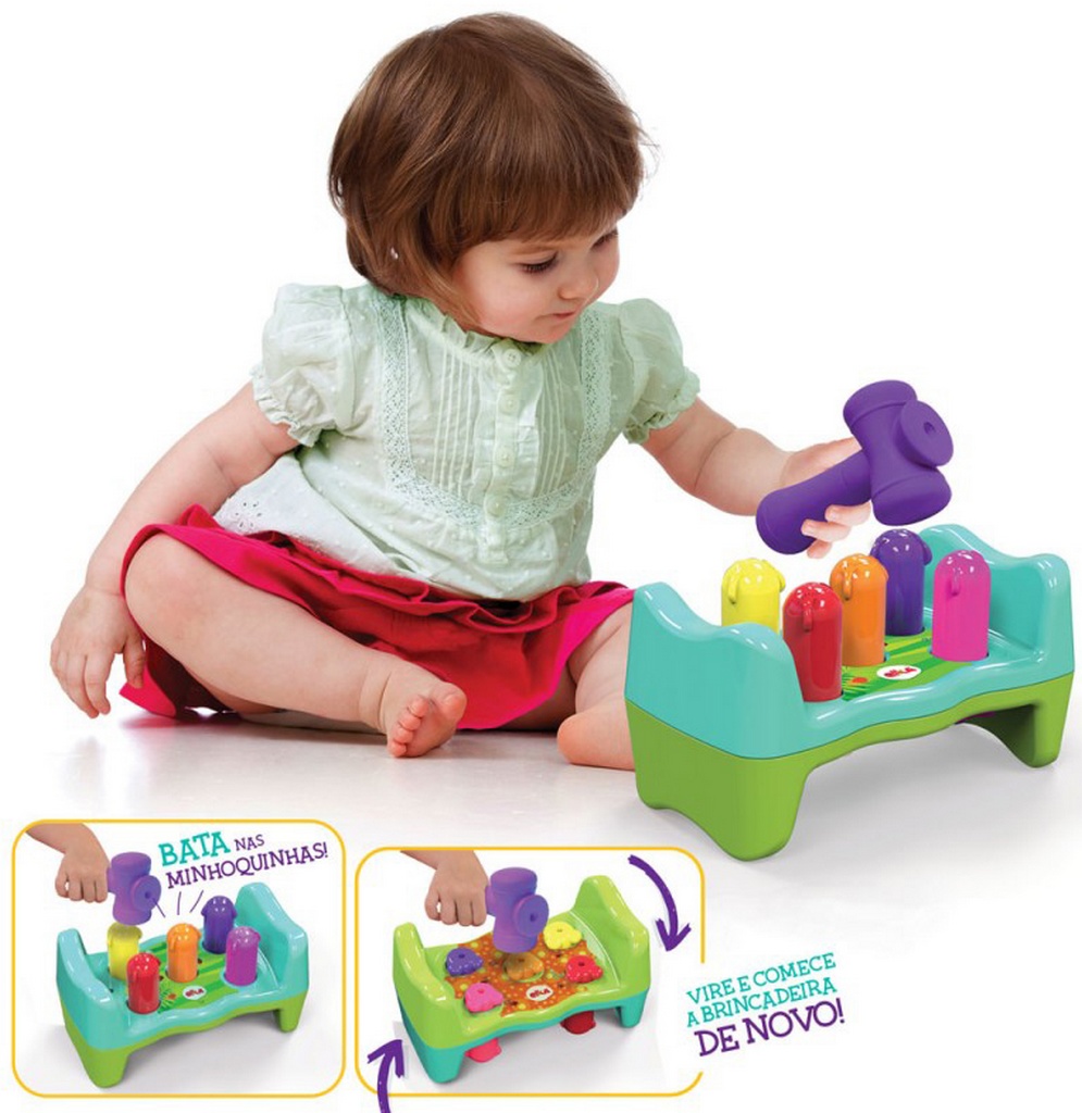 Brinquedo Infantil Anti Stress Meninas Meninos Bate Rebate Minhoquinhas Coloridos Educativo Lançamento Elka