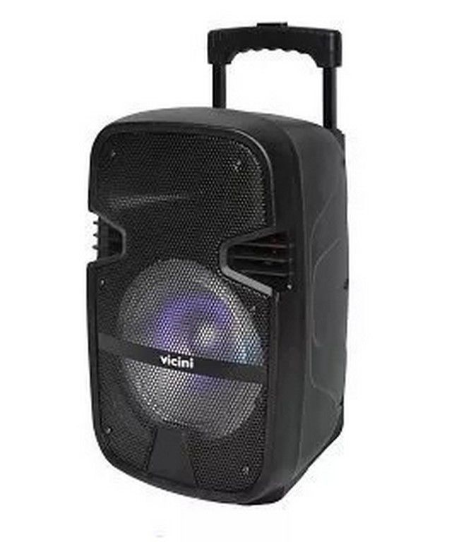 Caixa Acústica Amplificada Vicini 80w Rms Mp3 Sd Bluetooth VC-7080