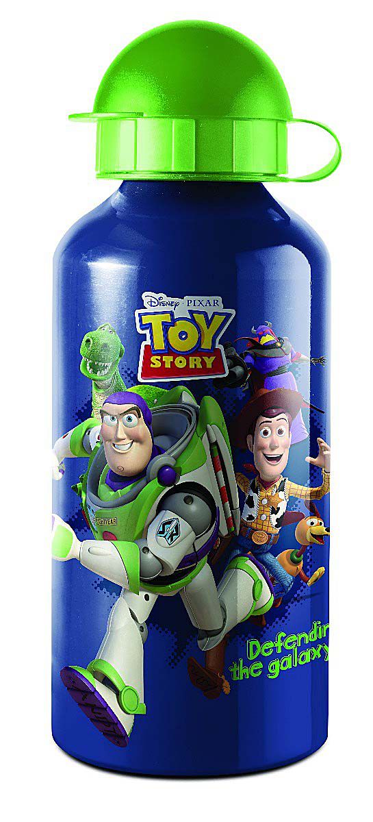 Kit Mochila Escolar Toy Story Brilha Escuro Infantil Menino Rodinhas Garrafa Alumínio Dermiwil