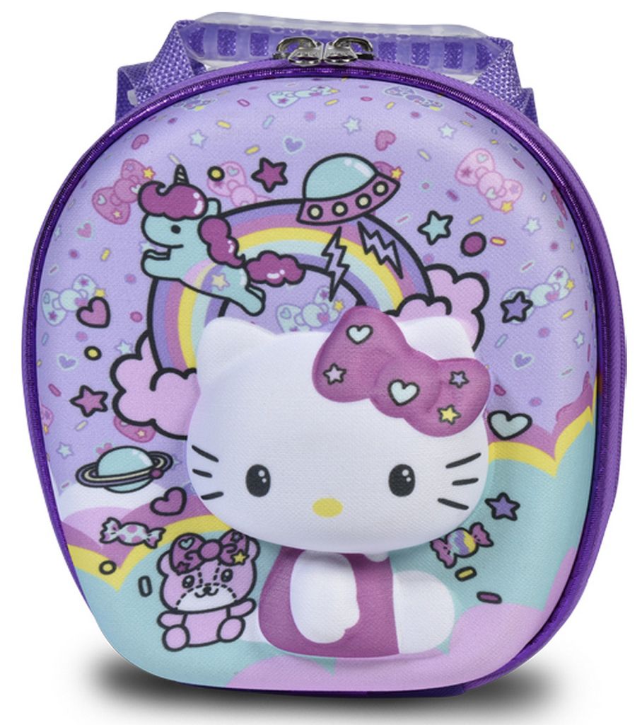 Lancheira Hello Kitty Escolar Menina Infantil Maxtoy 