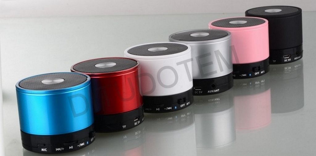 Mini Caixa de Som Bluetooth MP3 FM SD USB P2 - Mini Music Box