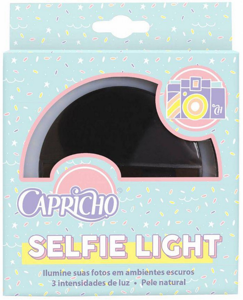 Mochila Juvenil Feminina Escolar Bolsa Kit Com Estojo Florida Impermeável Grande Resistente Ring Light Selfie Capricho