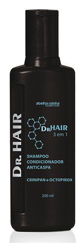 Shampoo Condicionador Anticaspa -  Dr. Hair 200ml - Abelha Rainha 