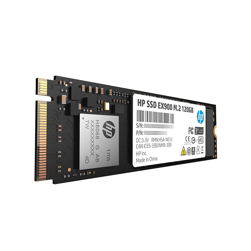 SSD 120gb PCI-Express 3.0 x4 original HP EX900 NVMe 1.3 M.2 Flash NAND