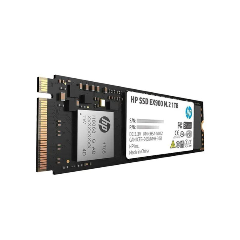 SSD 1Tb PCI-Express 3.0 x4 original HP EX900 NVMe 1.3 M.2 Flash NAND