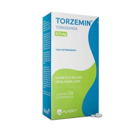 Torzemin 4mg Avert C/30 Comprimidos