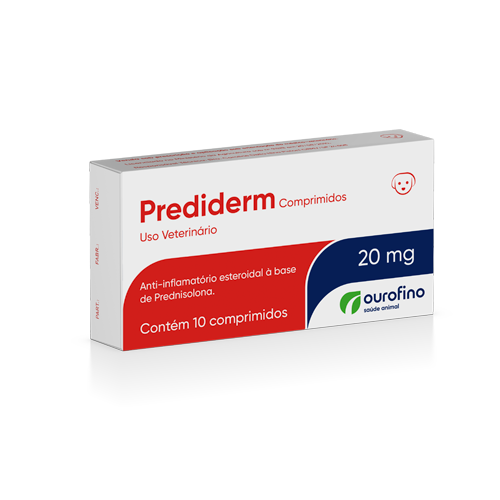 Anti-inflamatório Prediderm Comprimidos 20Mg - 10 Comprimidos