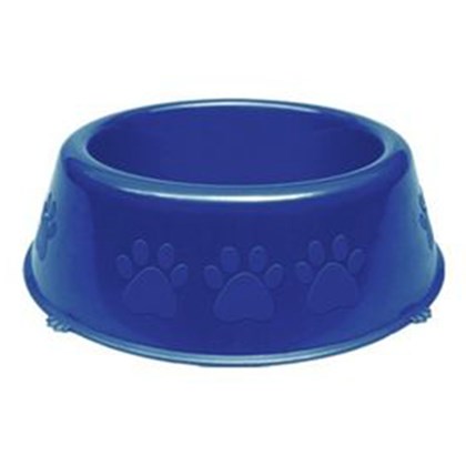Comedouro Pet Injet Plástico Patinhas 2750ml - Azul