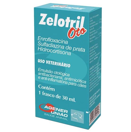 Emulsão Otológica Zelotril Oto - 30 mL