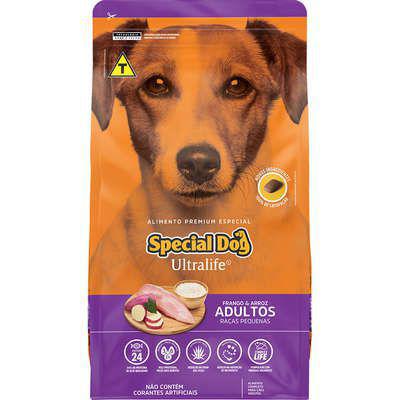 Ração Special Dog Ultralife Cães Adultos Raças Pequenas 1kg
