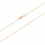 Pingente São Bento Diamantado Com Corrente modelo francesa Longa Folheado a Ouro Rosê