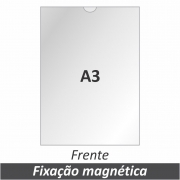 Display A3 em Acrílico com Fixação Magnética - Clace 1 UN