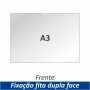 Display A3 em Acrílico com Fixação Fita Adesiva Dupla Face - Clace 1 UN