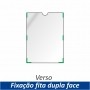 Display A4 em PETG com Fixação Fita Adesiva Dupla Face - Clace 1 UN