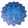 Tapete Flor de Lotus Azul