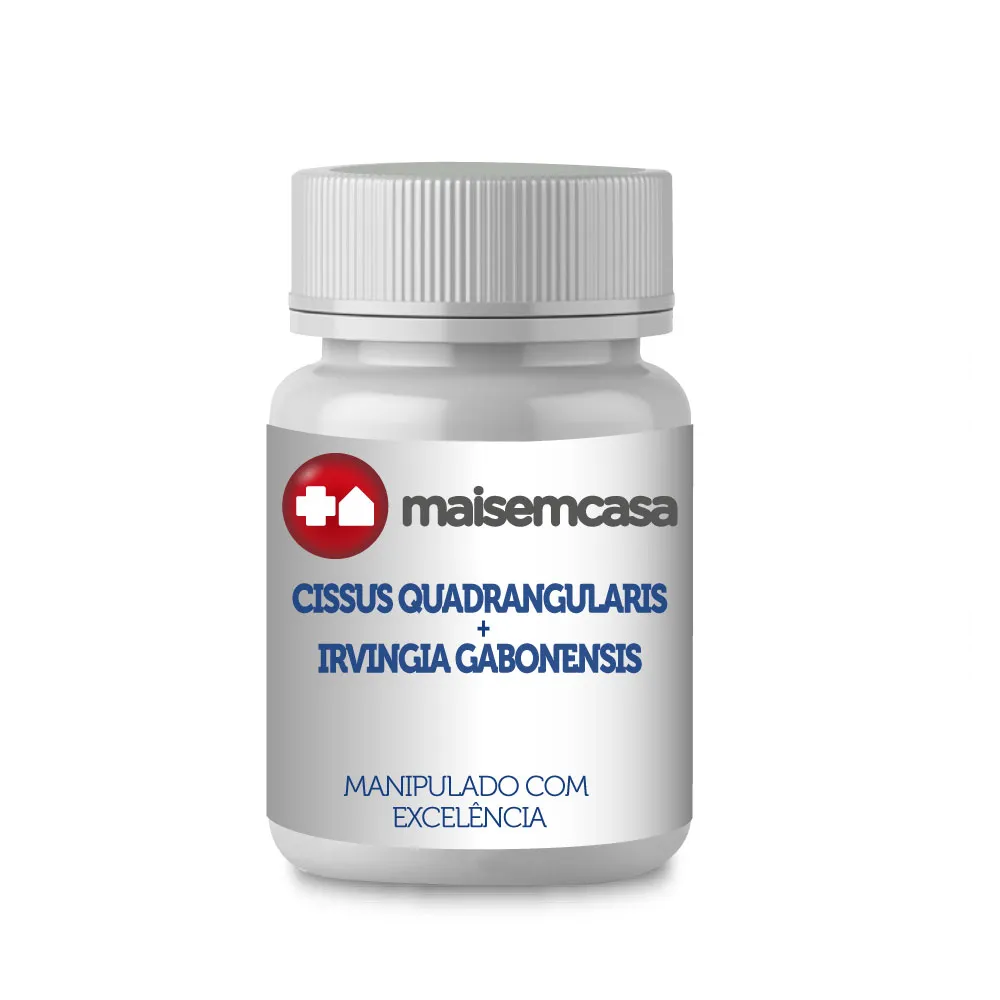 Cissus quadrangularis + Irvingia gabonensis, 120 Cápsulas