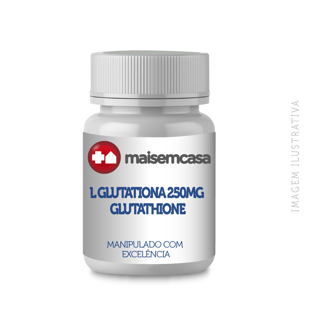 L Glutationa 250mg (Glutathione) 60 Caps