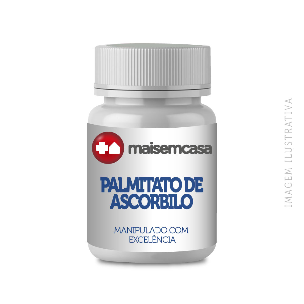Palmitato De Ascorbilo 500 Mg, Capsulas Vegetais