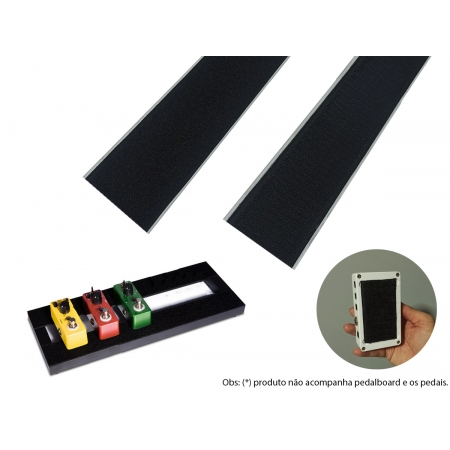 Adesivo Fixação De Pedal 5 Cm 1 Metro - Compativel Velcr