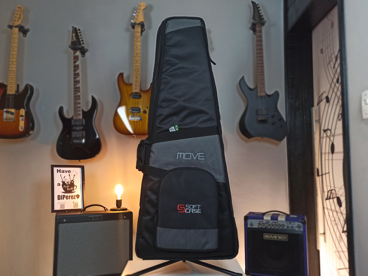 Bag Capa para Guitarra Dupla Linha Move Resistente Soft Case
