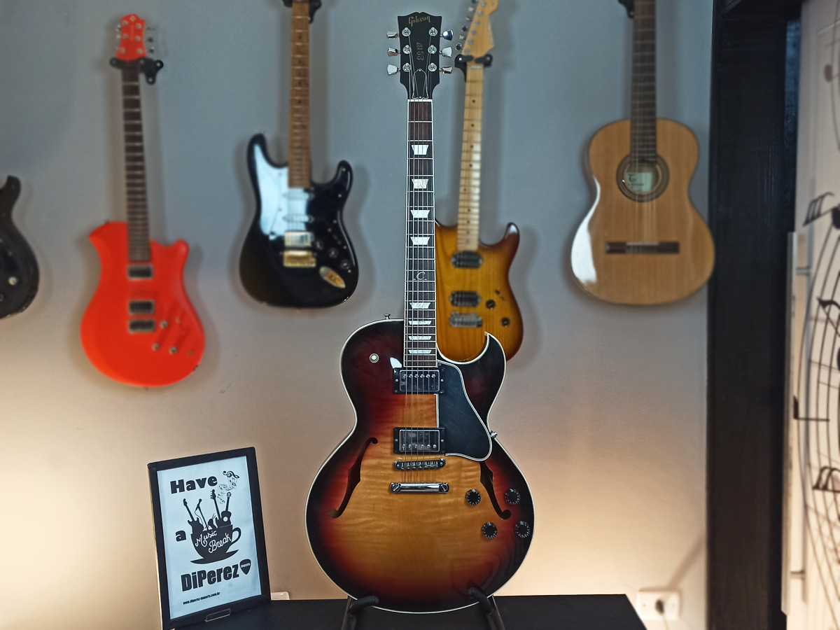 Guitarra Gibson Es-137 Classic Custom Tri-burst - Usada