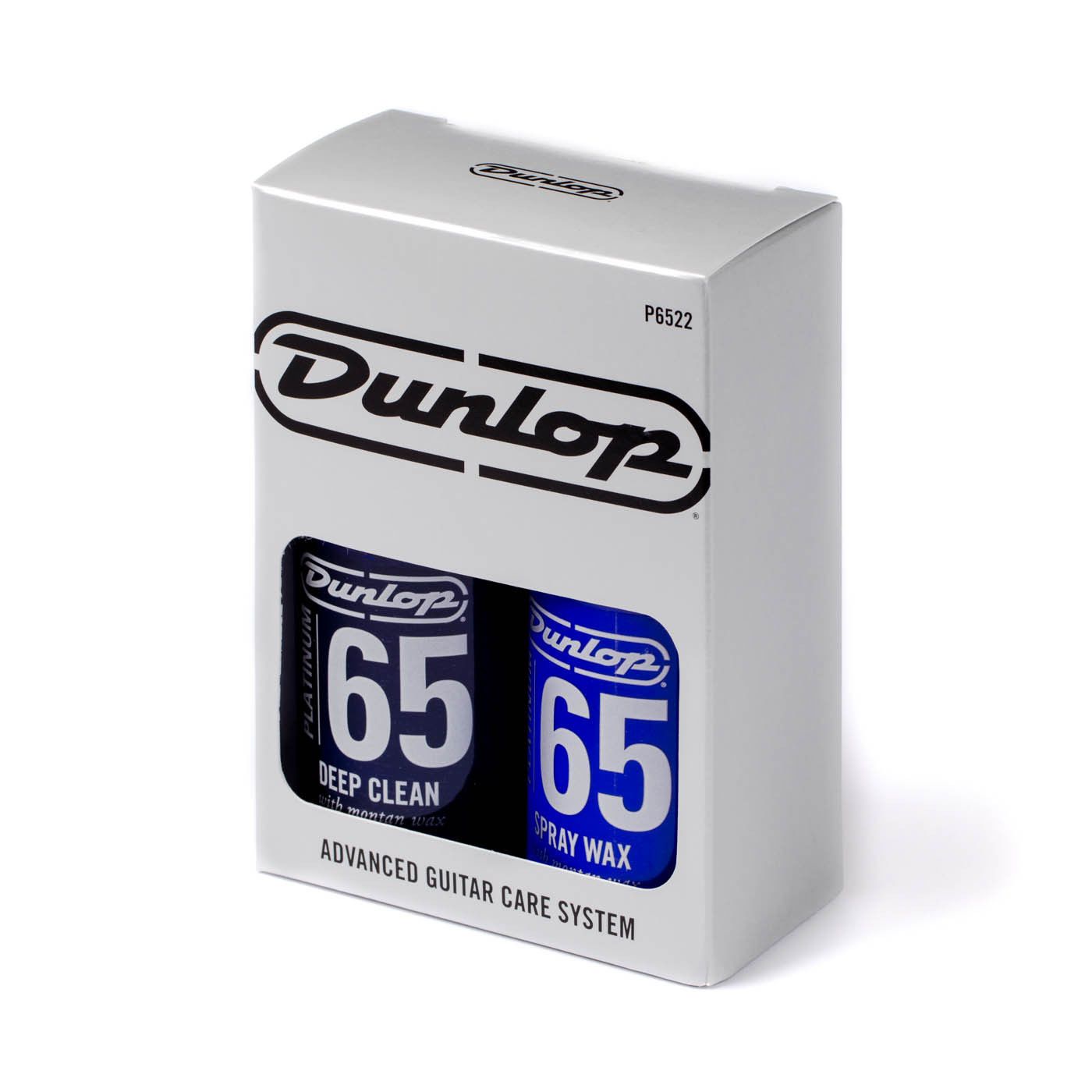 Kit Dunlop Limpador Profundo 65 Platinum Spray Wax, Deep Clean E Flanela