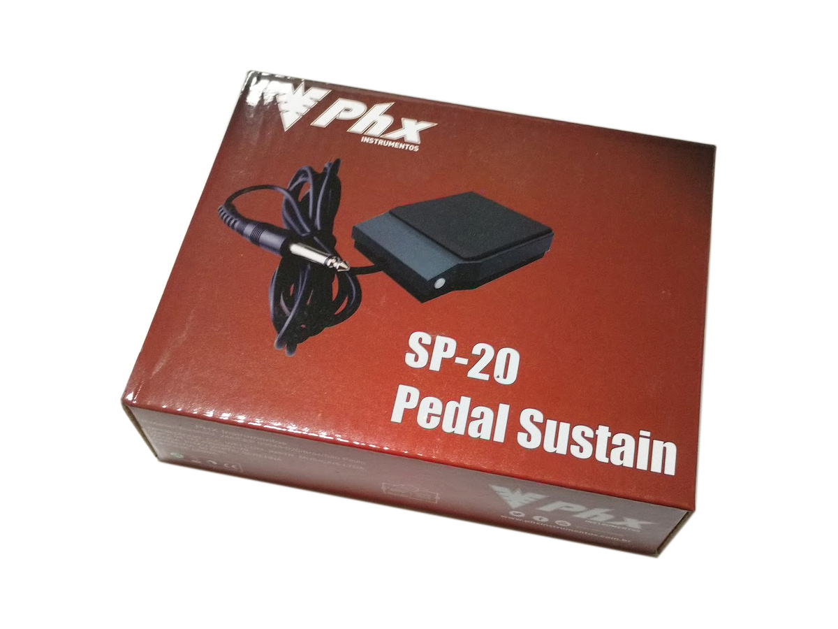 Pedal De Sustain P/ Teclado Universal Phx - Sp-02