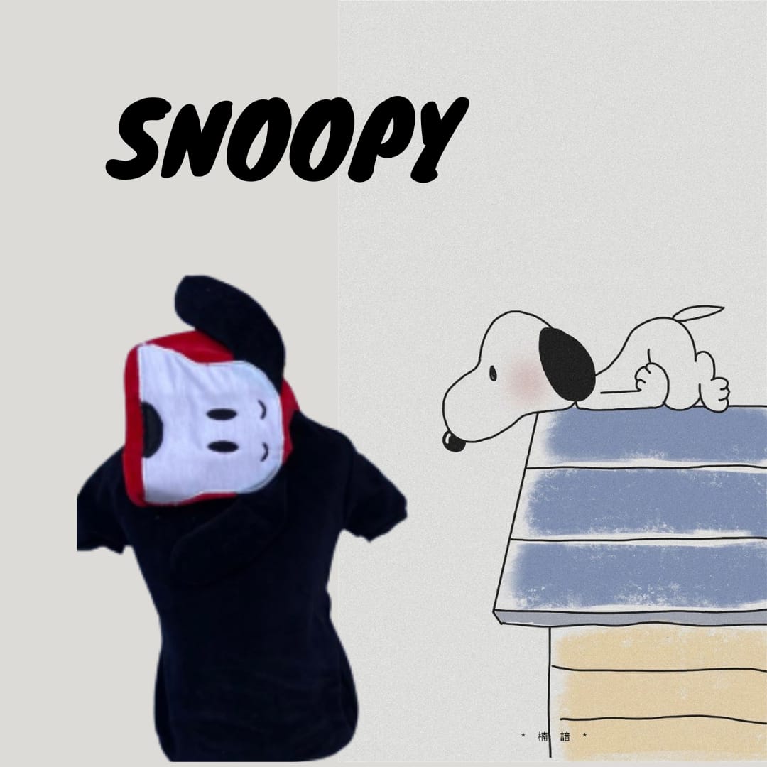 Blusa para Cachorro Snoopy