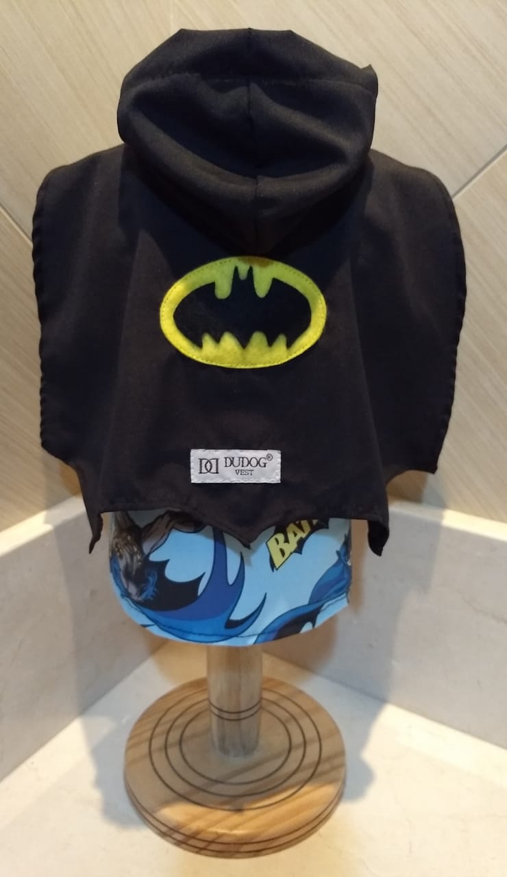 Fantasia para Cachorro Camisa Batman c/Capa