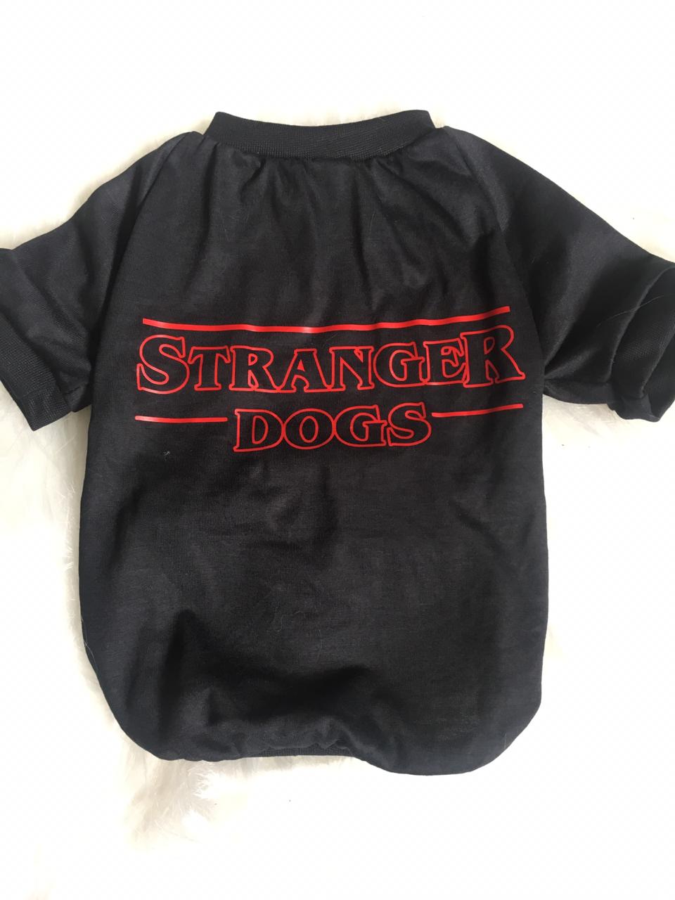 Camiseta para Cachorro Stranger Dogs
