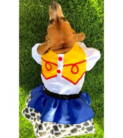 Fantasia para Cachorro Vestido Jessie - Toy Story