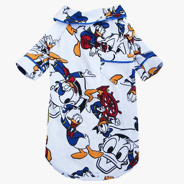 Pijama Camisa para Cachorro Pato Donald