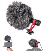 Microfone Externo BOYA para Câmeras GoPro / DSLR / Celular