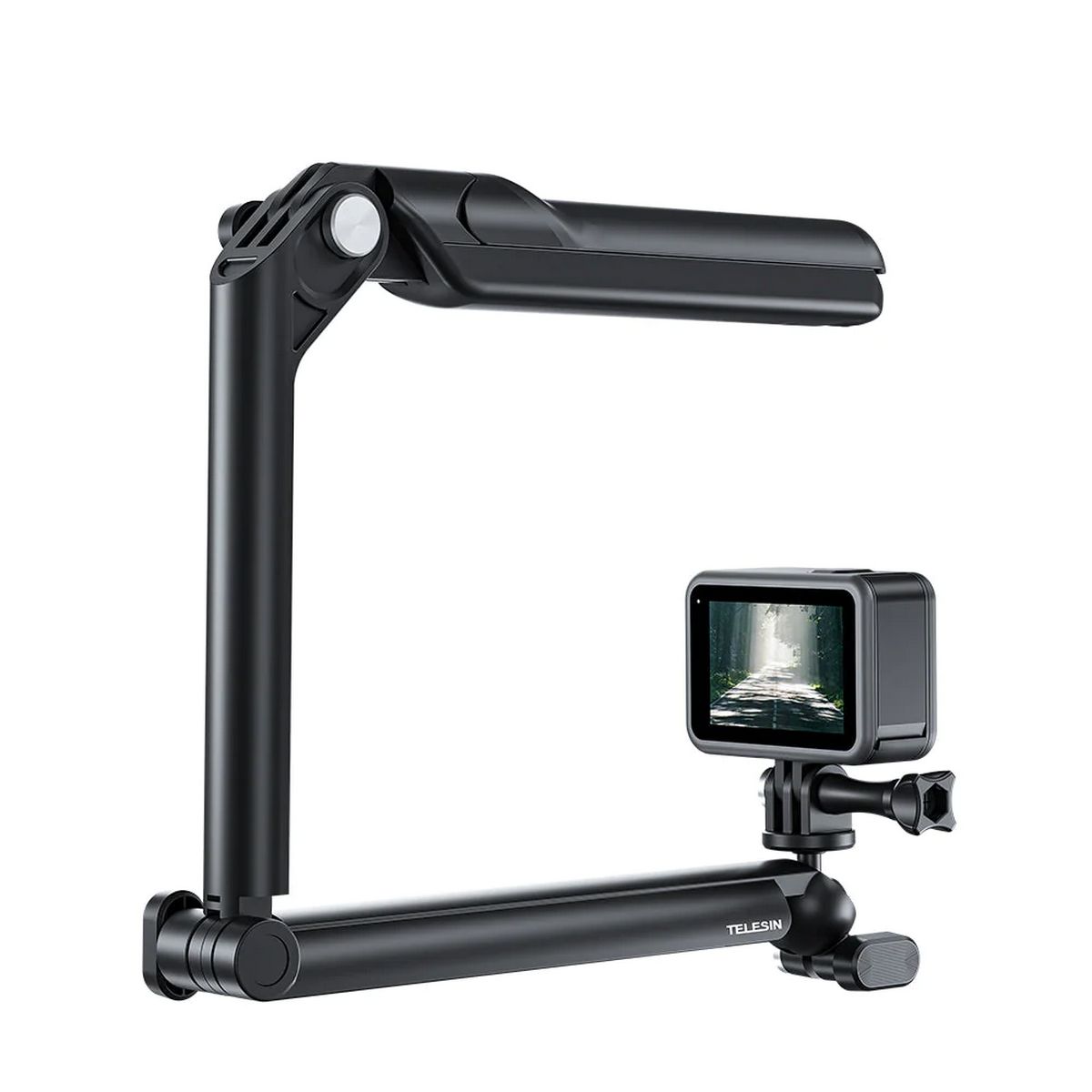 Bastão 3-Way Multifuncional 55cm para GoPro e Similares - Telesin