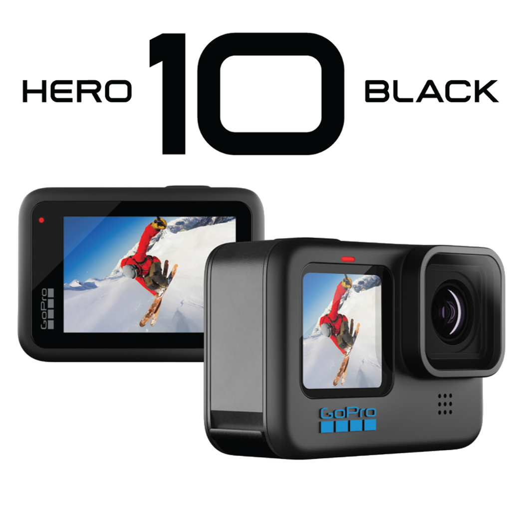 Câmera GoPro Hero 10 Black à Prova d'água Wi-Fi 23MP 5,3K