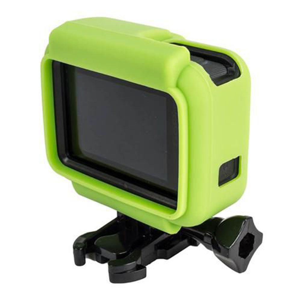 Capa Protetora Em Silicone Para Câmeras GoPro Hero 5, 6, 7 Black -Verde