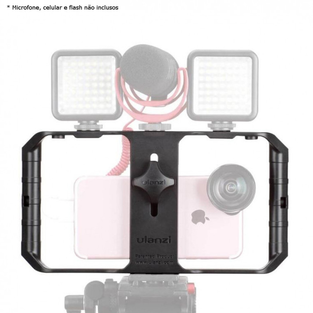 Estabilizador para Celular / Flash / Microfone/ Smartphone - Ulanzi U-Rig Pro