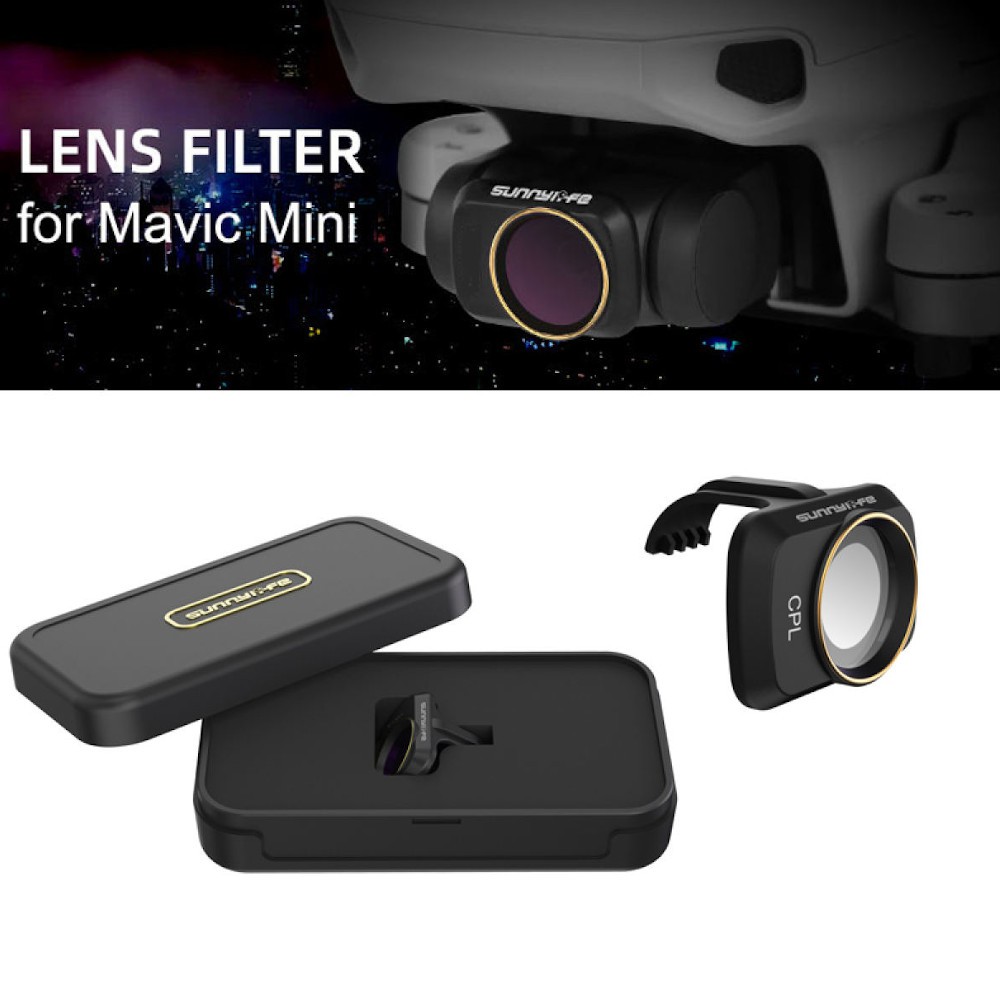 Filtro de lente CPL para drone DJI Mavic Mini Series
