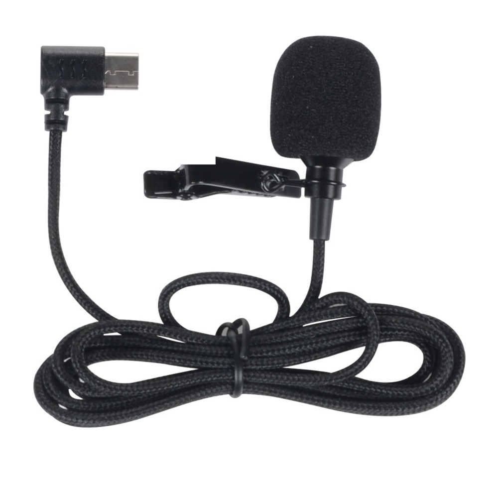 Microfone Lapela Externo ORIGINAL SJCAM SJ8 / SJ9 SJ10pro USB-C